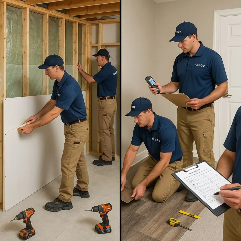 Repairs and Reconstruction process in Port Chester, NY